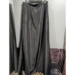 Jade Couture Vintage black Long Skirt evening wear womens USA 10 Prom Homecoming